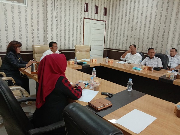 Komisi C DPRD Rohil RDP Dengan Disperkim dan PUTR Terkait Perencanaan APBD